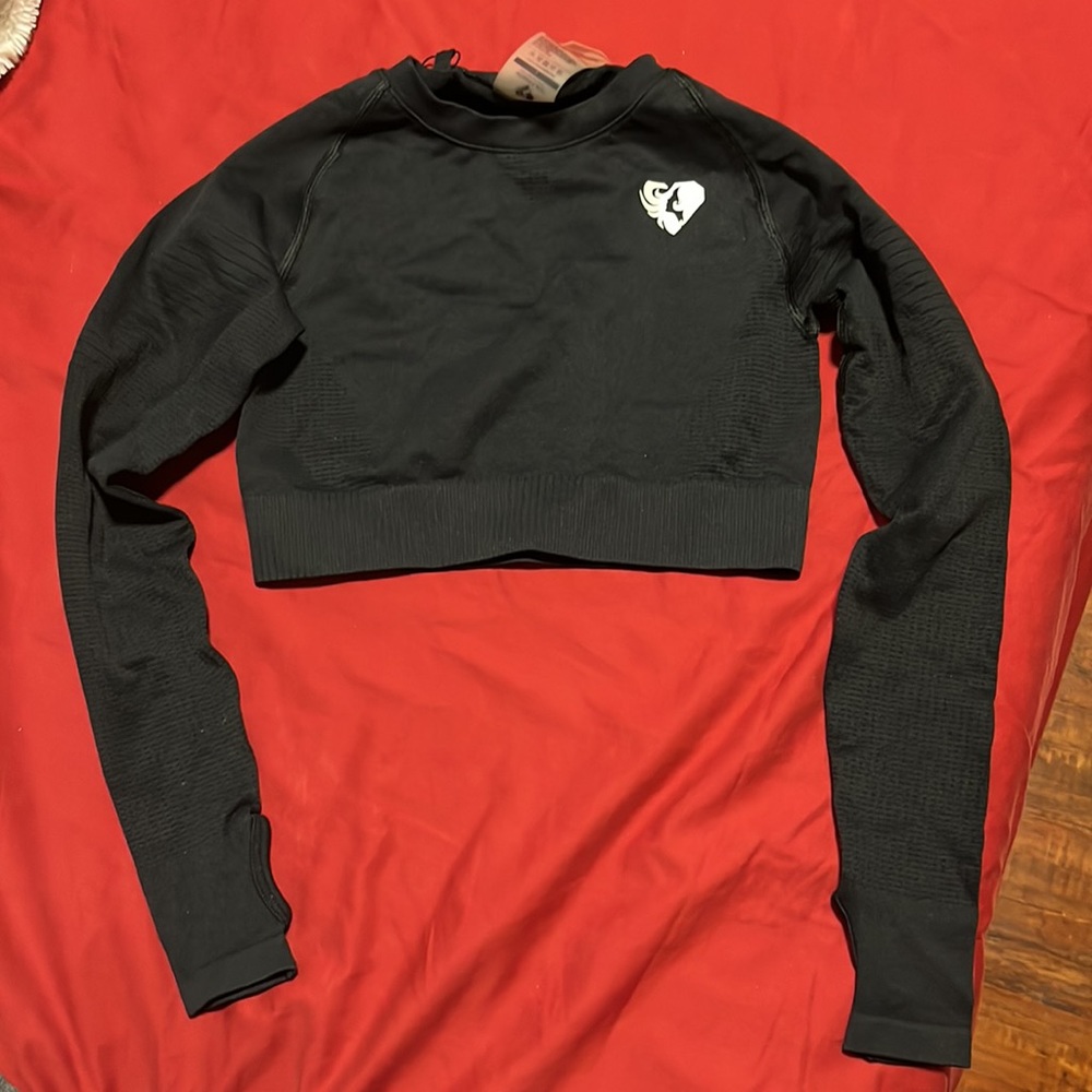 Crop top long sleeve